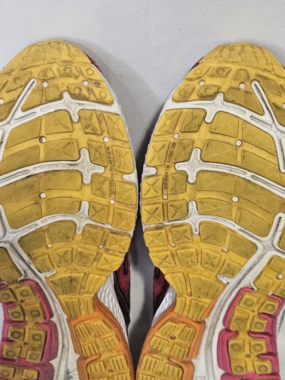 Brooks Ghost 7 G7 Women's US 7.5 Running Shoes - Pink with Orange Accents - Picture 9 of 16